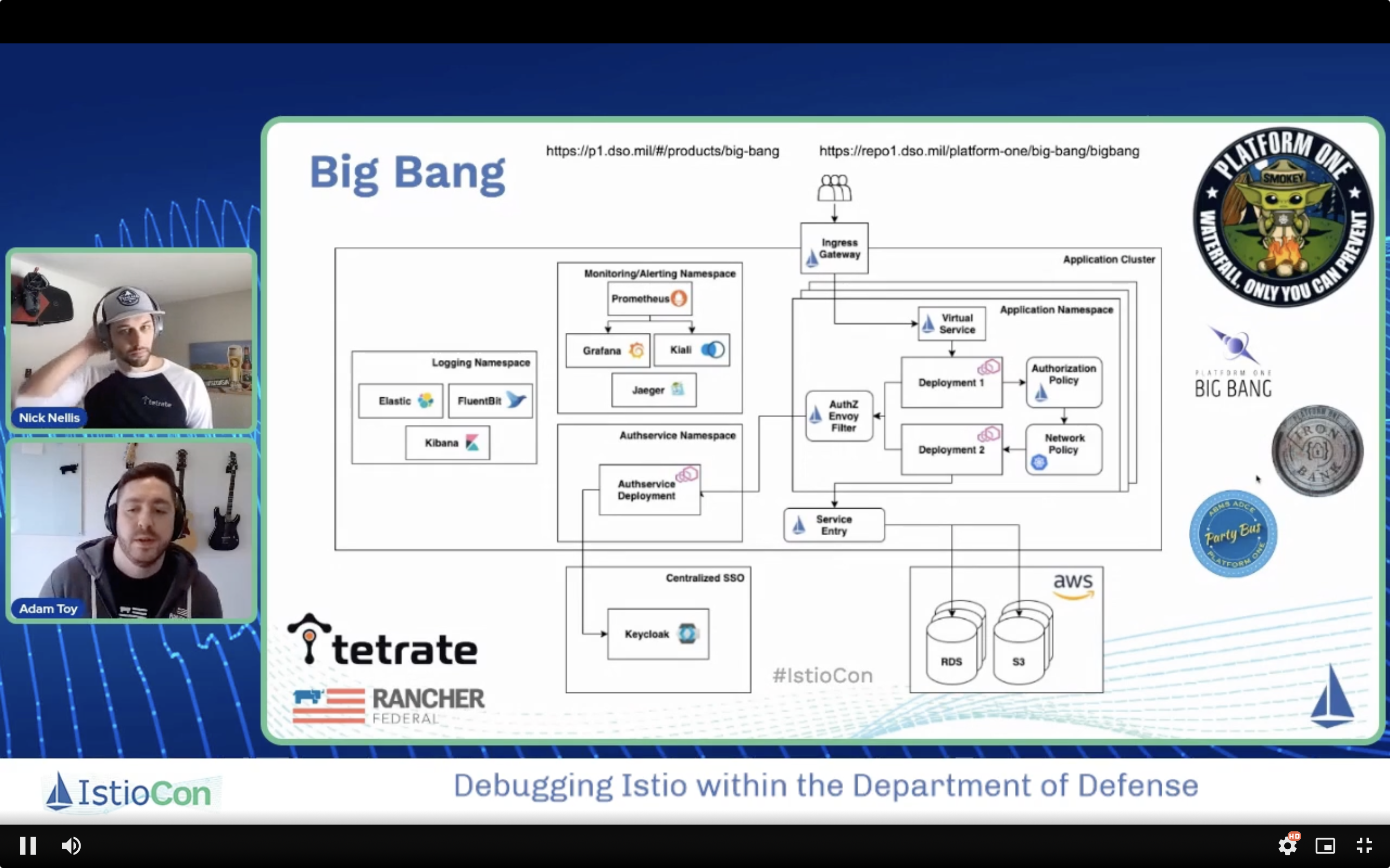 Debugging Istio within the Department of Defense